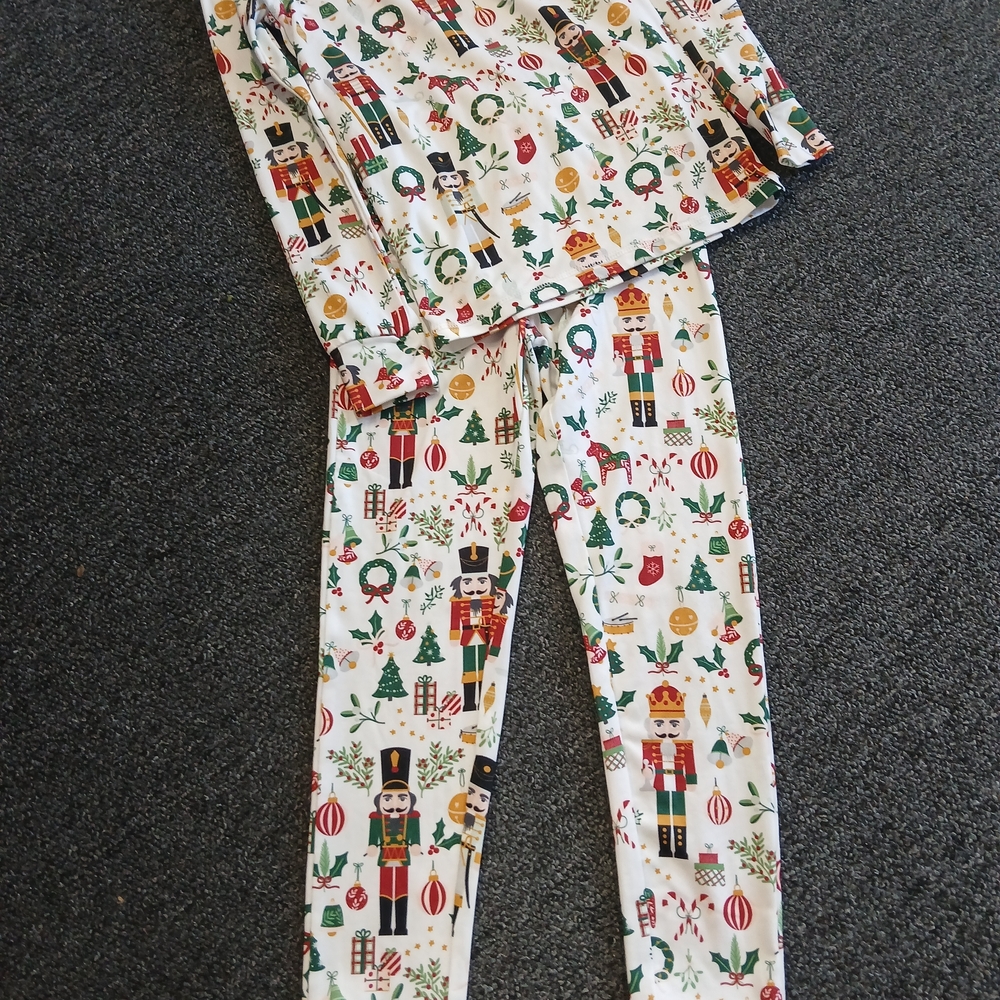 MARY SQUARE Holiday Nutcracker Kids Pajama Set
